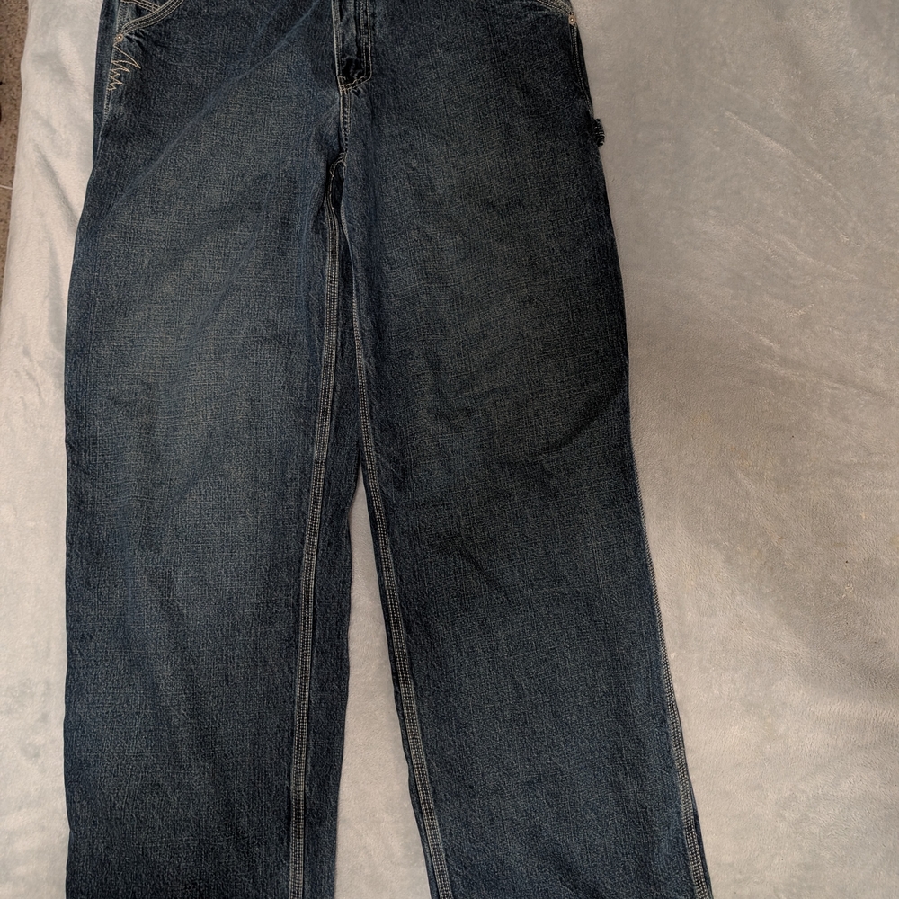JNCO Men's Relaxed Dark Indigo Jeans